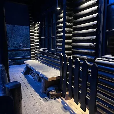 Woods-hottub & Ac בקתה *