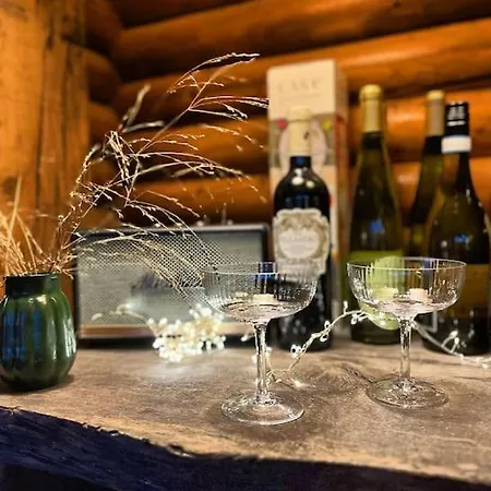 Woods-hottub & Ac בקתה *