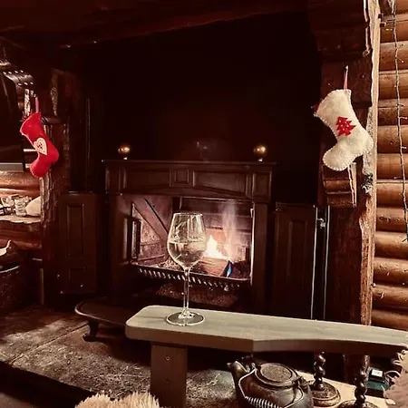 בקתה Woods-hottub & Ac *