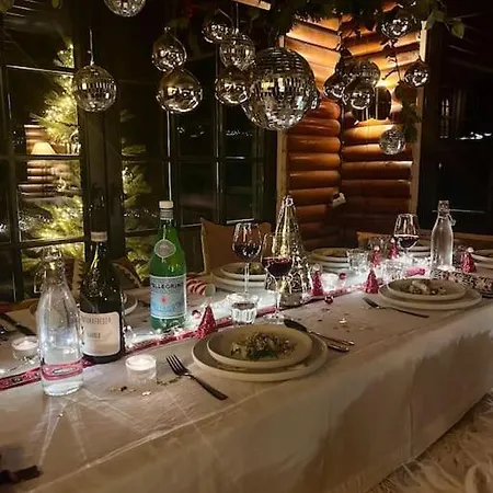 בקתה Woods-hottub & Ac *