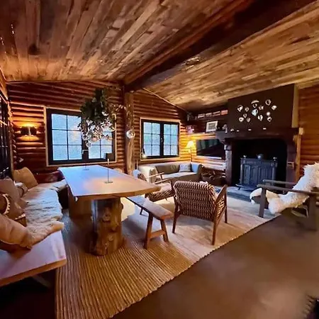 בקתה Woods-hottub & Ac *